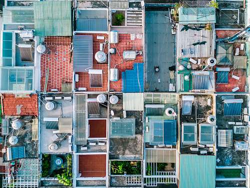 ho chi minh city aerial view photography of houses vietnam